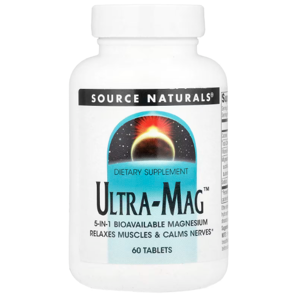Source Naturals Мінерали Ultra-Mag Magnesium Complex 60 tab