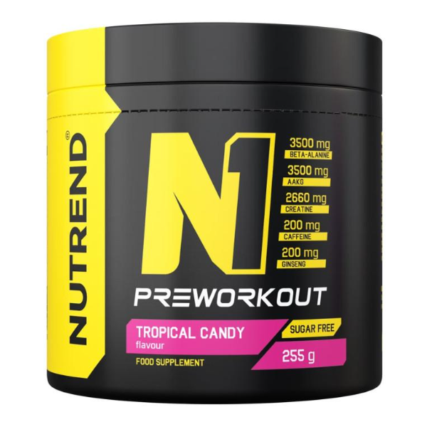NUTREND Передтренувальний комплекс N1 Preworkout 255 g