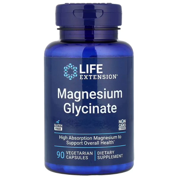 LIFE EXTENSION Мінерали Magnesium Glycinate 90 caps
