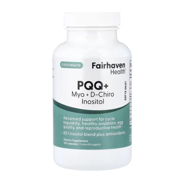 Fairhaven Health Жіноче здоров'я PQQ+Myo+D-Chiro Inositol 120 caps