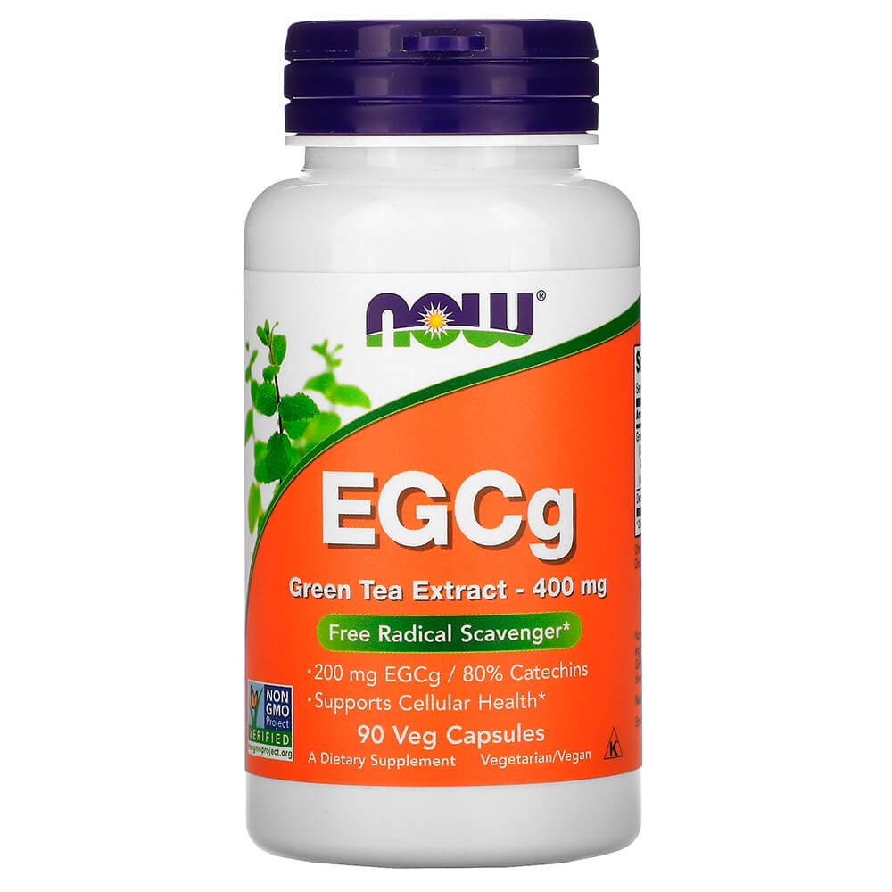 NOW Антиоксидант EGCg 400 mg 90 vcaps