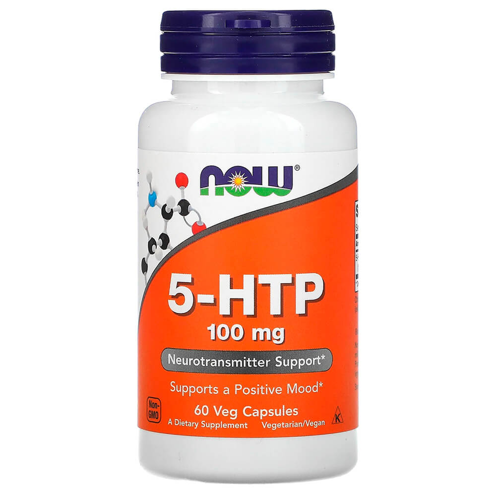 NOW Антистрес 5-HTP 100mg 60 caps