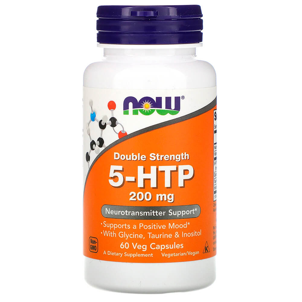 NOW Антистрес 5-HTP 200mg 60 caps