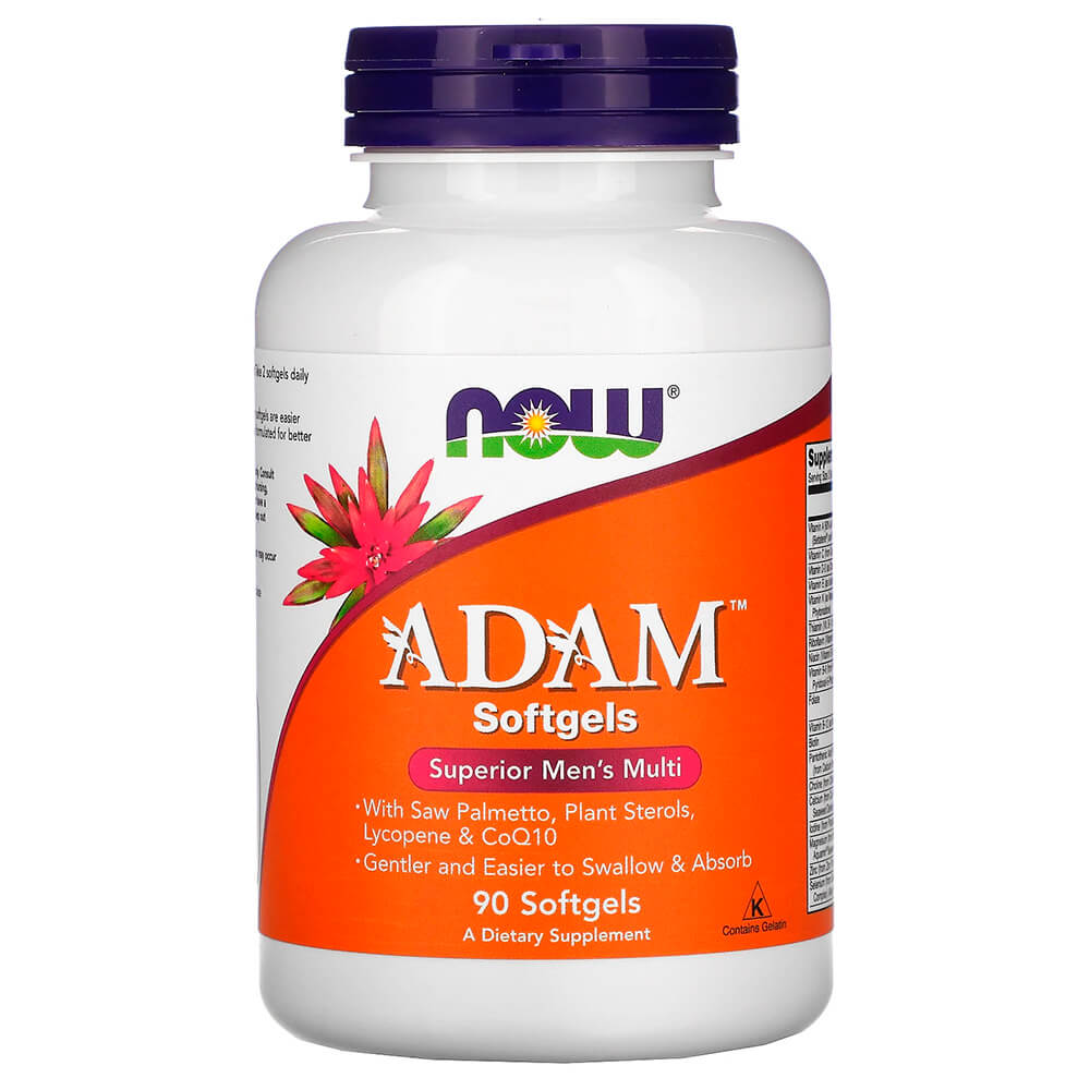 NOW Вітамінно-мінеральний комплекс для чоловіків Adam 90 softgels