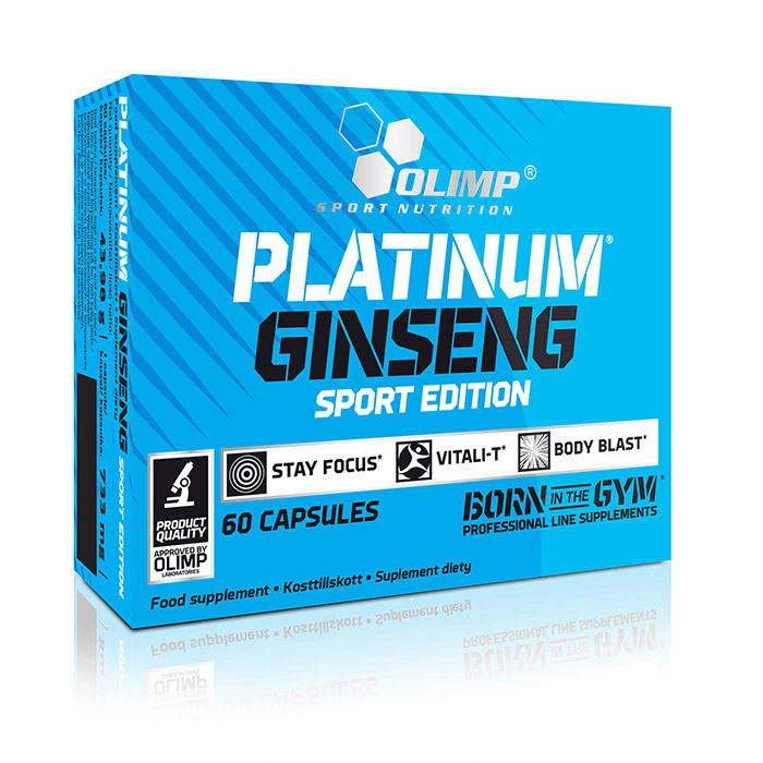 Olimp Адаптоген Жень-Шень Platinum Ginseng 60 caps
