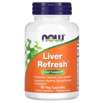 NOW Печінка Liver Refresh 90 caps