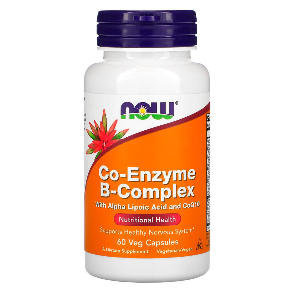 NOW Вітаміни Co-Enzyme B-Complex 60 vcaps