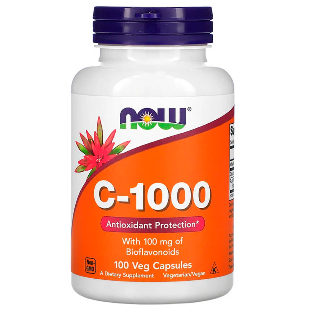 NOW Вітаміни Vitamin С-1000 100 vcaps