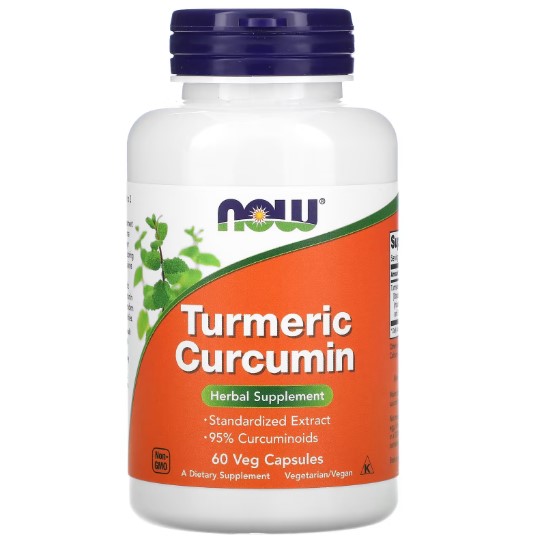 NOW Антиоксидант Turmeric Curcumin (630 mg Curcuminoids) 60 vcaps