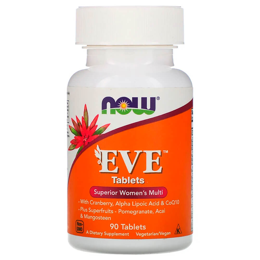 NOW Вітамінно-мінеральний комплекс для жінок Eve 90 tabs