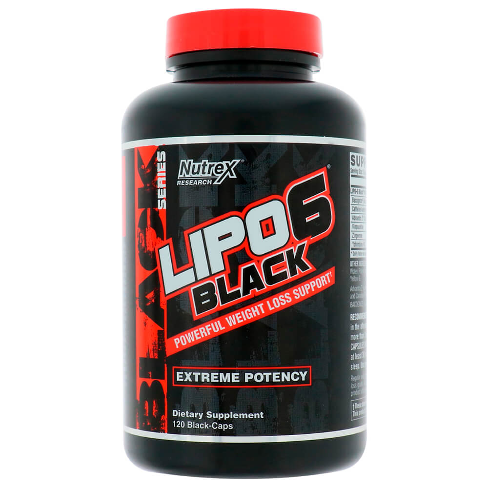 Жироспалювач Lipo-6 Black 120 caps