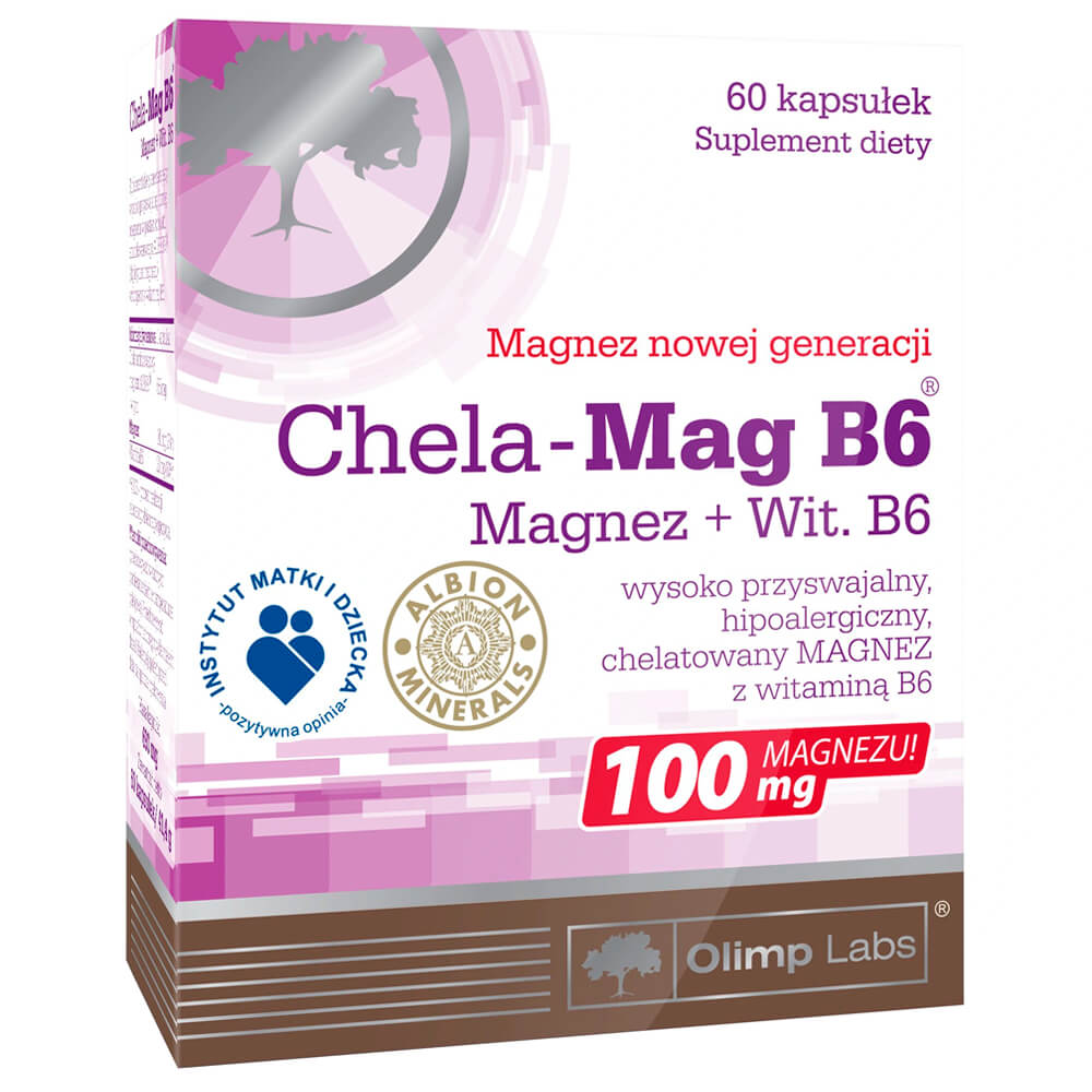 Olimp Мінерали Chela - Mag B6 60 caps