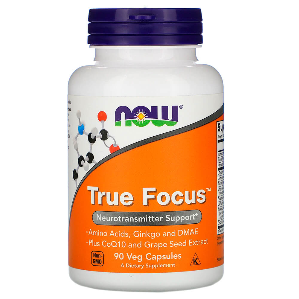 NOW Мозкова активність True Focus 90 caps