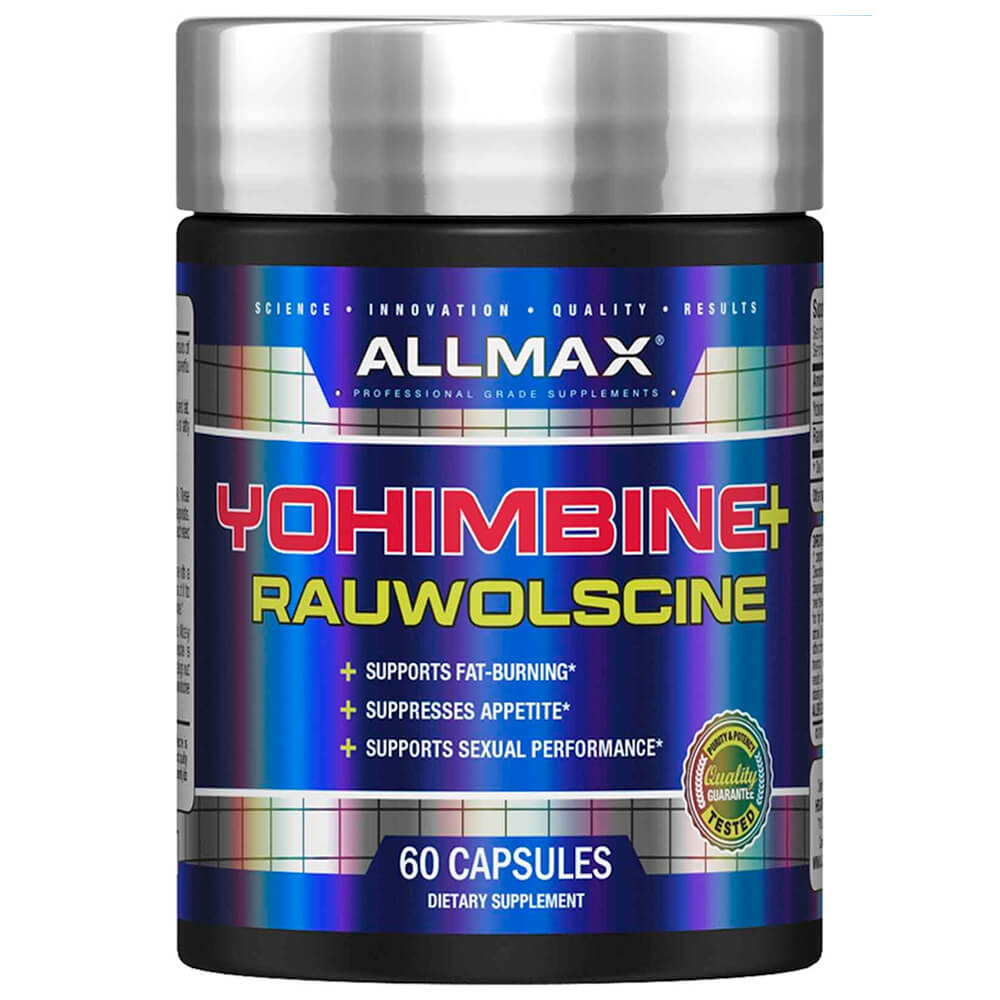 ALLMAX Тестостероновий бустер Yohimbine + rauwolscine 60 c