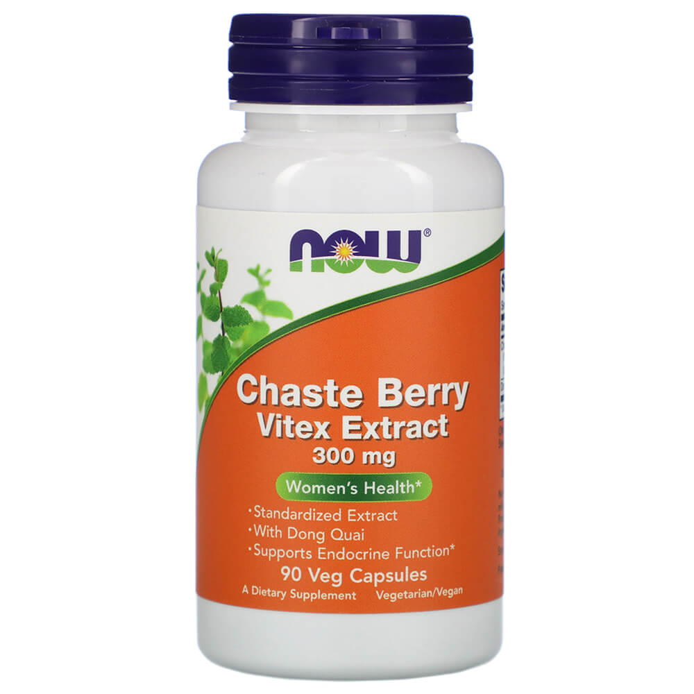 NOW Жіноче здоров'я Chaste Berry Vitex Extract 300 mg 90 caps