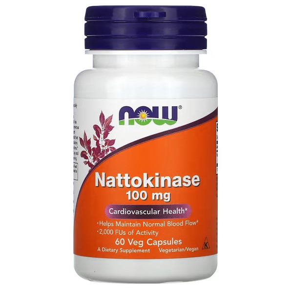 NOW Здоров'я серця та судин Nattokinase 100 mg 60 caps