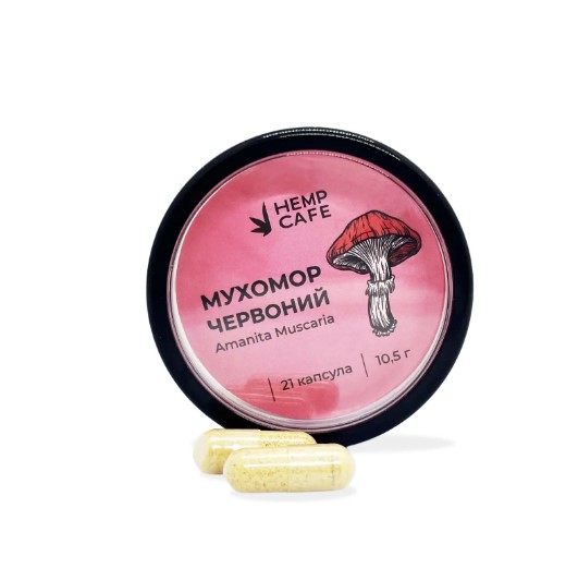 CBD bar Адаптоген Мухомор червоний 10,5 mg 21 caps