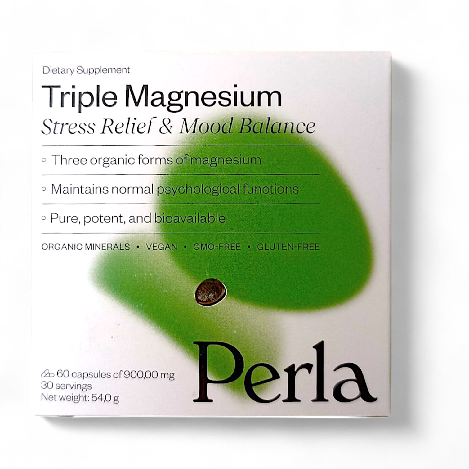PerlaHelsa Сон та антистрес Triple Magnesium 120 mg 60 caps